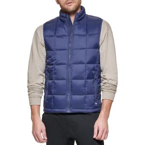 imageDockers mens Mens Box Quilted Puffer VestNavy