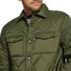 imageCalvin Klein Mens Diamond Quilted Shirt JacketShacket Olive