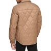 imageCalvin Klein Mens Diamond Quilted Shirt JacketShacket Tan