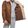 imageCalvin Klein Mens Faux Shearling JacketCognac