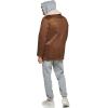 imageCalvin Klein Mens Faux Shearling JacketCognac