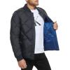 imageCalvin Klein Mens Reversible Diamond Quilted JacketReversible True Navy