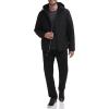 imageCalvin Klein Mens Winter Coats  Sherpalined Hooded Soft Shell JacketSherpa Lined Black
