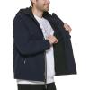 imageCalvin Klein Mens Winter Coats  Sherpalined Hooded Soft Shell JacketSherpa Lined True Navy
