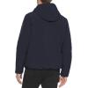 imageCalvin Klein Mens Winter Coats  Sherpalined Hooded Soft Shell JacketSherpa Lined True Navy