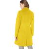imageCalvin Klein Womens Classic Cashmere Wool Blend CoatClassic Butter Cup