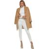 imageCalvin Klein Womens Classic Cashmere Wool Blend CoatClassic Camel
