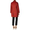 imageCalvin Klein Womens Classic Cashmere Wool Blend CoatClassic Chili Oil