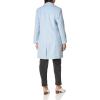 imageCalvin Klein Womens Classic Cashmere Wool Blend CoatClassic Pastel Blue