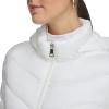 imageCalvin Klein Womens Classic Hooded Zip Front Puffer CoatLightweight Chevron Cloud
