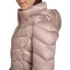 imageCalvin Klein Womens Classic Hooded Zip Front Puffer CoatPearlized Cappuccino
