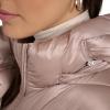 imageCalvin Klein Womens Classic Hooded Zip Front Puffer CoatPearlized Cappuccino