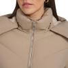 imageCalvin Klein Womens Hooded Zip Front Puffer Long Sleeve CoatBirch