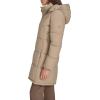 imageCalvin Klein Womens Hooded Zip Front Puffer Long Sleeve CoatBirch