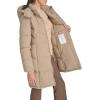 imageCalvin Klein Womens Hooded Zip Front Puffer Long Sleeve CoatBirch