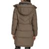 imageCalvin Klein Womens Hooded Zip Front Puffer Long Sleeve CoatTwig