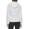 imageCalvin Klein Womens Lightweight Scuba Side Panels Adjustable Hood Zip Pockets PufferClassic Scuba White