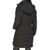 imageCalvin Klein Womens Long Chevron Puffer JacketBlack