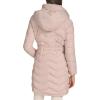 imageCalvin Klein Womens Long Chevron Puffer JacketCappuccino