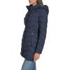 imageCalvin Klein Womens Long Chevron Puffer JacketDark Sapphire