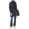 imageCalvin Klein Womens Long Chevron Puffer JacketQuilted Dark Navy