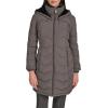 imageCalvin Klein Womens Long Chevron Puffer JacketTitanium