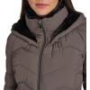 imageCalvin Klein Womens Long Chevron Puffer JacketTitanium