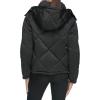 imageCalvin Klein Womens Quilted Puffer JacketQuilted Hood Black