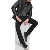 imageCalvin Klein mens Everyday Essential Faux Leather JacketBlack