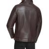 imageCalvin Klein mens Everyday Essential Faux Leather JacketHeritage Brown