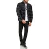 imageCalvin Klein mens Quilted Waterresistant Puffer JacketSnap Front Black