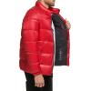 imageCalvin Klein mens Quilted Waterresistant Puffer JacketSnap Front Deep Red