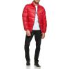 imageCalvin Klein mens Quilted Waterresistant Puffer JacketSnap Front Deep Red