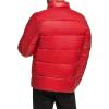 imageCalvin Klein mens Quilted Waterresistant Puffer JacketSnap Front Deep Red