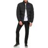 imageCalvin Klein mens Quilted Waterresistant Puffer JacketSnap Front Ebony