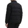 imageCalvin Klein mens Quilted Waterresistant Puffer JacketSnap Front Ebony