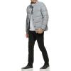 imageCalvin Klein mens Quilted Waterresistant Puffer JacketSnap Front Reflective Silver