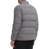 imageCalvin Klein mens Quilted Waterresistant Puffer JacketSnap Front Reflective Silver