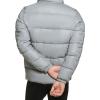 imageCalvin Klein mens Quilted Waterresistant Puffer JacketSnap Front Reflective Silver