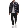 imageCalvin Klein mens Quilted Waterresistant Puffer JacketSnap Front True Navy