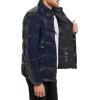 imageCalvin Klein mens Quilted Waterresistant Puffer JacketSnap Front True Navy