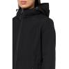 imageCalvin Klein womens Hooded Zip Front Long Sleeve PufferBlack