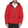 imageCalvin Klein Mens Winter Coats  Sherpalined Hooded Soft Shell JacketSherpa Lined True Red