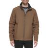 imageCalvin Klein mens Stand Collar Poly JacketStand Collar Dark Tan