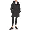 imageCalvin Klein womens Zipper Hooded Puffer CoatTransitional Black