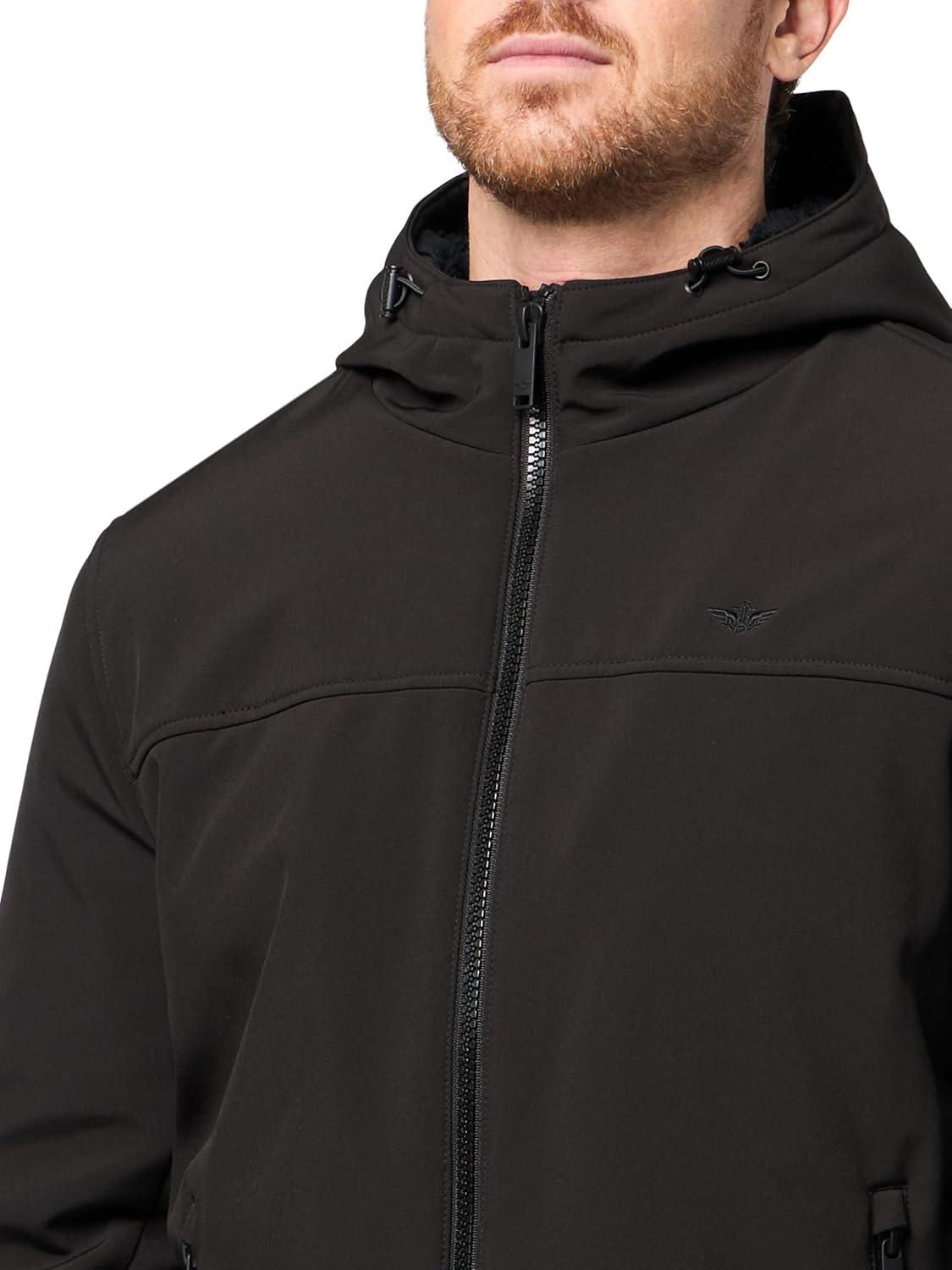 imageDOCKERS mens Hooded Zipup JacketBlack