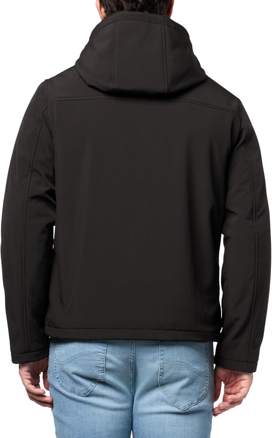 imageDOCKERS mens Hooded Zipup JacketBlack