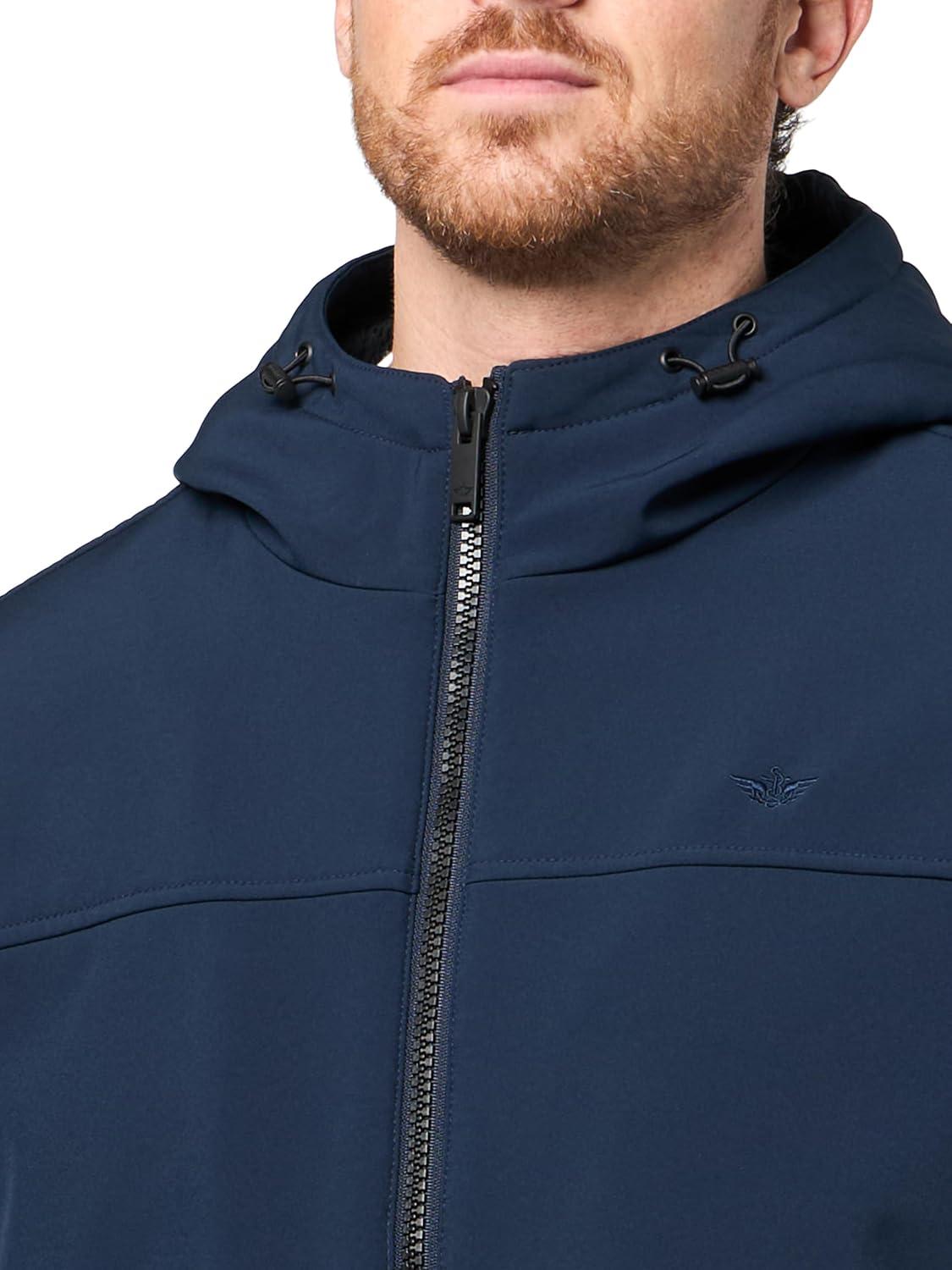 imageDOCKERS mens Hooded Zipup JacketMidnight