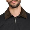 imageDOCKERS mens Cotton Twill Bomber Jacket With Padded LiningBlack