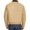 imageDOCKERS mens Cotton Twill Bomber Jacket With Padded LiningHarvest Gold